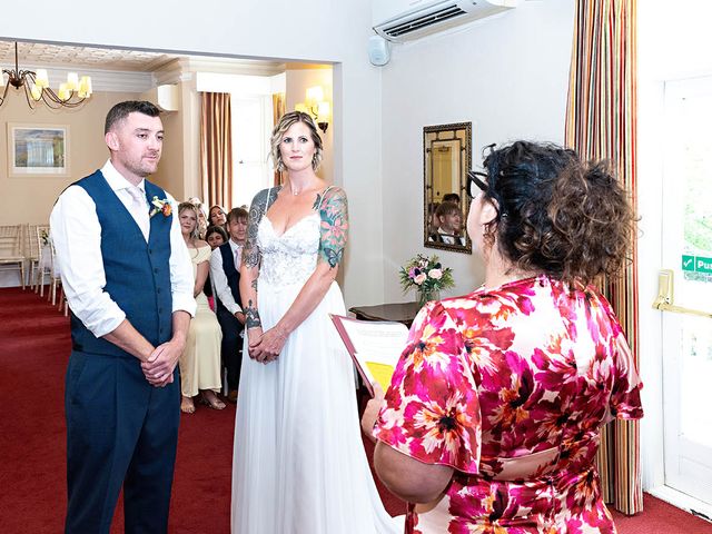 Gareth and Carolyn's Wedding in Newport, Cardiff 109