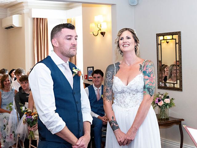 Gareth and Carolyn's Wedding in Newport, Cardiff 113