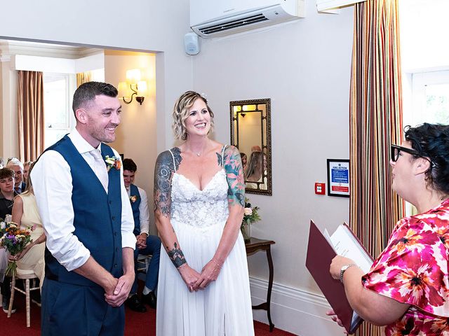 Gareth and Carolyn's Wedding in Newport, Cardiff 118