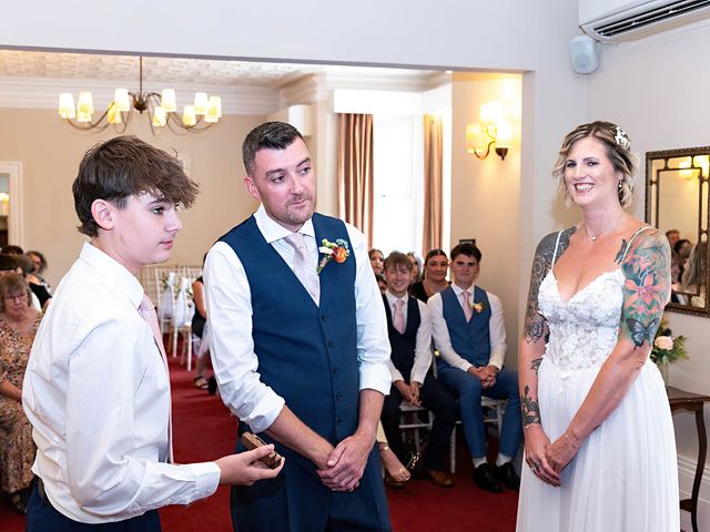 Gareth and Carolyn's Wedding in Newport, Cardiff 123