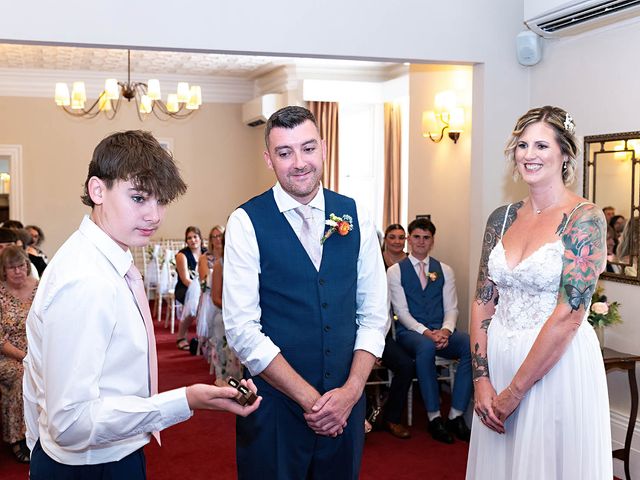 Gareth and Carolyn's Wedding in Newport, Cardiff 124