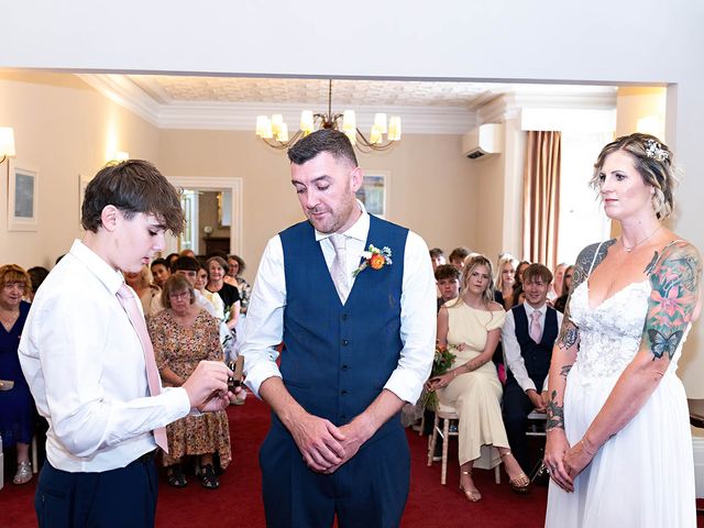Gareth and Carolyn's Wedding in Newport, Cardiff 126