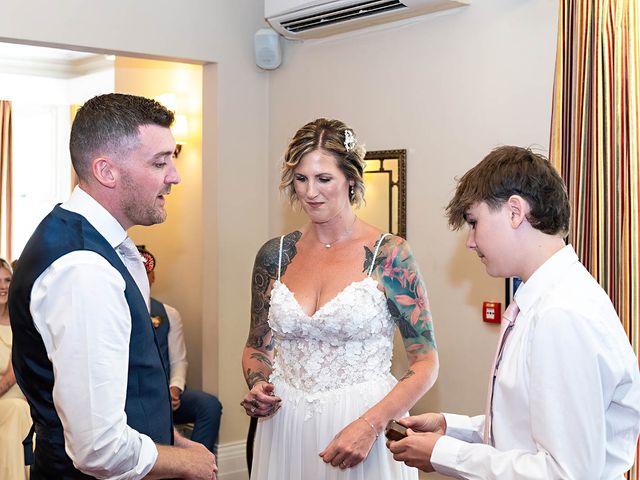 Gareth and Carolyn's Wedding in Newport, Cardiff 133
