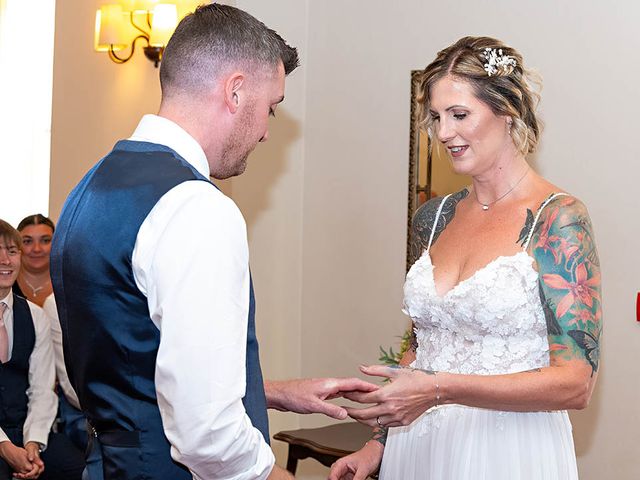 Gareth and Carolyn's Wedding in Newport, Cardiff 134