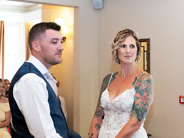 Gareth and Carolyn's Wedding in Newport, Cardiff 144