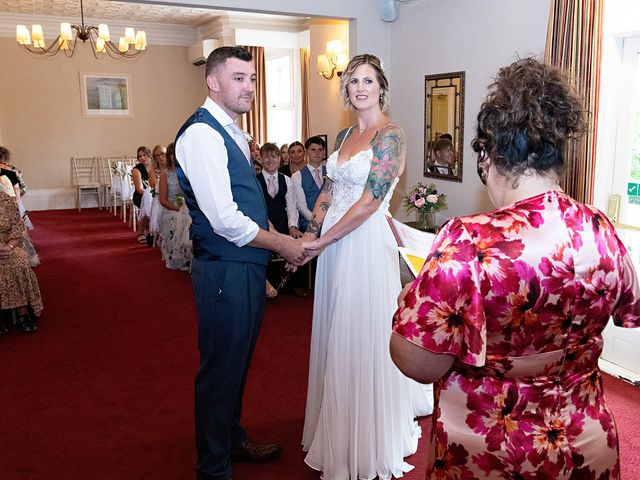 Gareth and Carolyn's Wedding in Newport, Cardiff 146