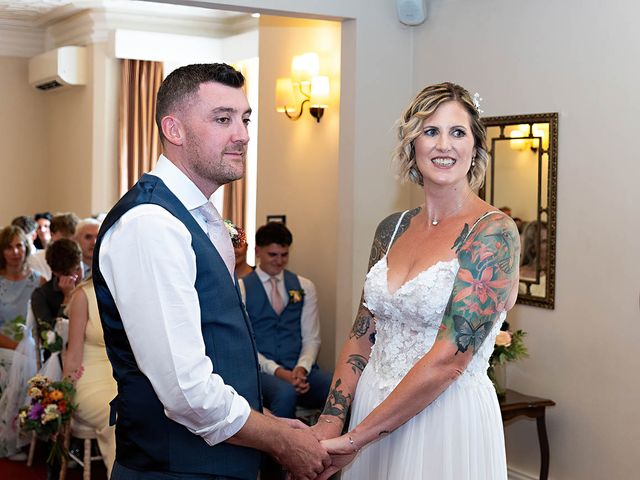 Gareth and Carolyn's Wedding in Newport, Cardiff 147