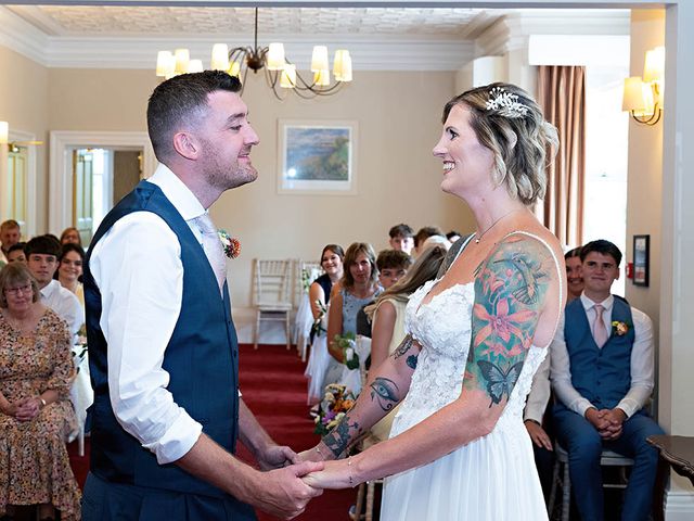 Gareth and Carolyn's Wedding in Newport, Cardiff 149
