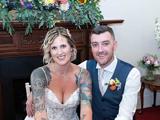 Gareth and Carolyn's Wedding in Newport, Cardiff 163