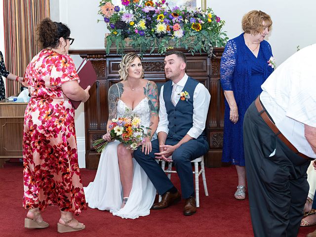 Gareth and Carolyn's Wedding in Newport, Cardiff 172