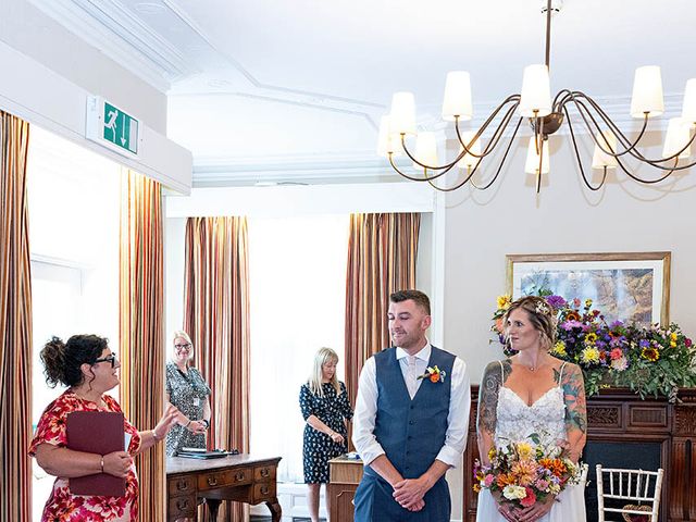 Gareth and Carolyn's Wedding in Newport, Cardiff 175