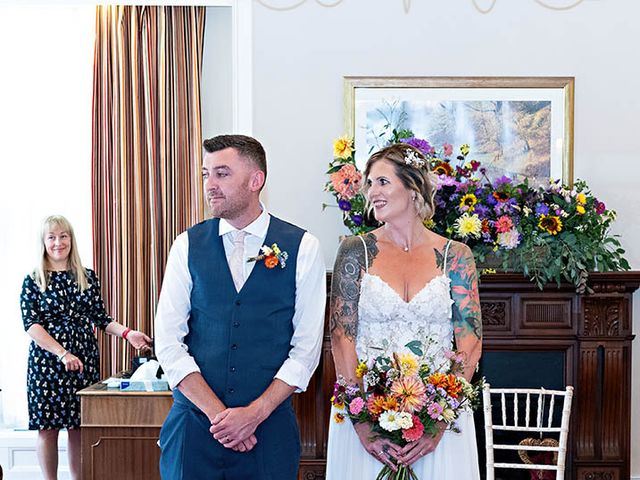 Gareth and Carolyn's Wedding in Newport, Cardiff 177