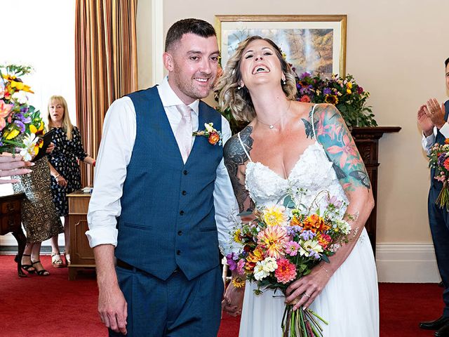 Gareth and Carolyn's Wedding in Newport, Cardiff 179