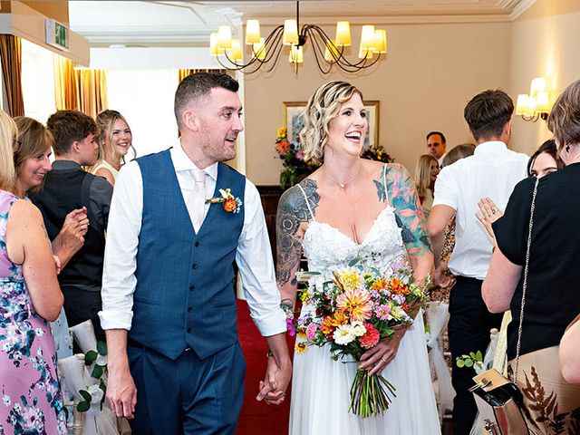 Gareth and Carolyn's Wedding in Newport, Cardiff 181