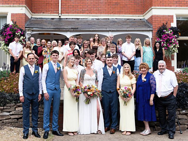 Gareth and Carolyn's Wedding in Newport, Cardiff 207