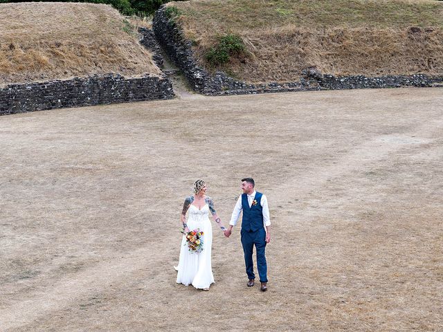 Gareth and Carolyn's Wedding in Newport, Cardiff 235