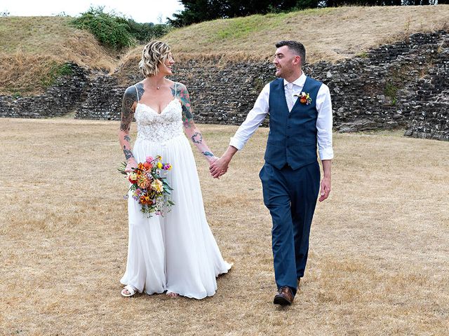 Gareth and Carolyn's Wedding in Newport, Cardiff 256