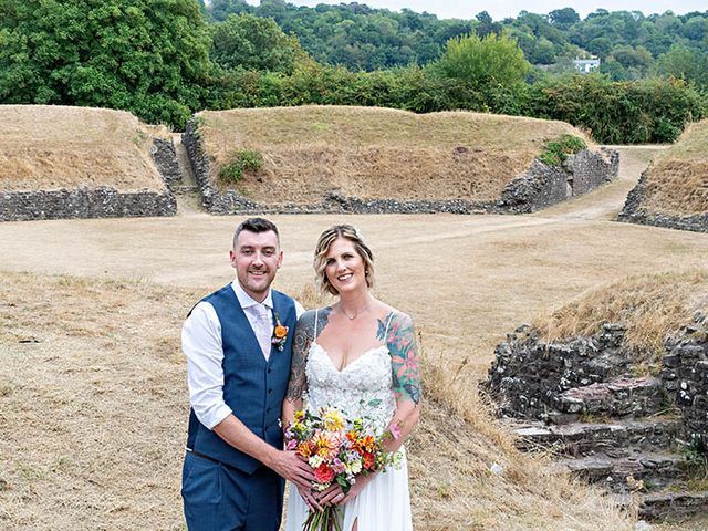 Gareth and Carolyn's Wedding in Newport, Cardiff 326