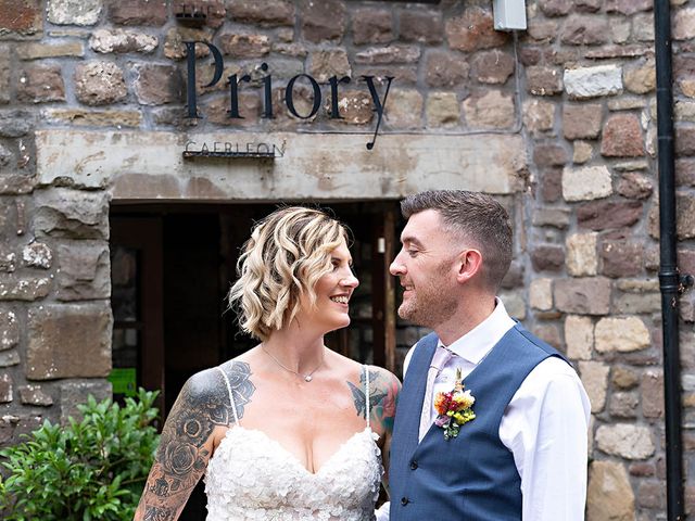 Gareth and Carolyn's Wedding in Newport, Cardiff 335