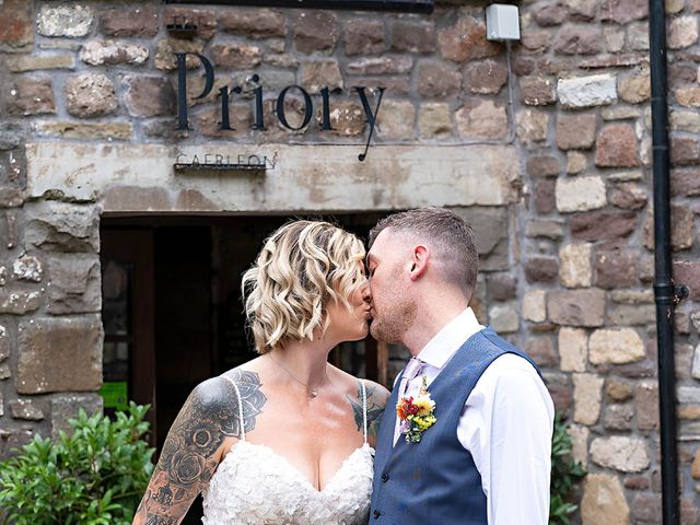 Gareth and Carolyn's Wedding in Newport, Cardiff 337