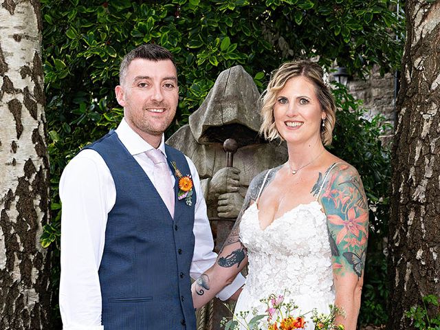 Gareth and Carolyn's Wedding in Newport, Cardiff 341