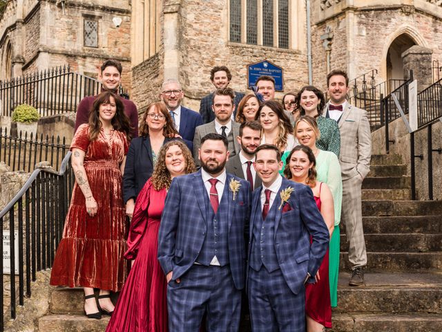 Jake and Dom&apos;s Wedding in Churchill, Somerset 48