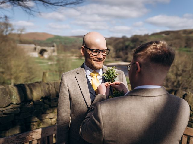 Toby and Emma&apos;s Wedding in Bolton Abbey, North Yorkshire 26