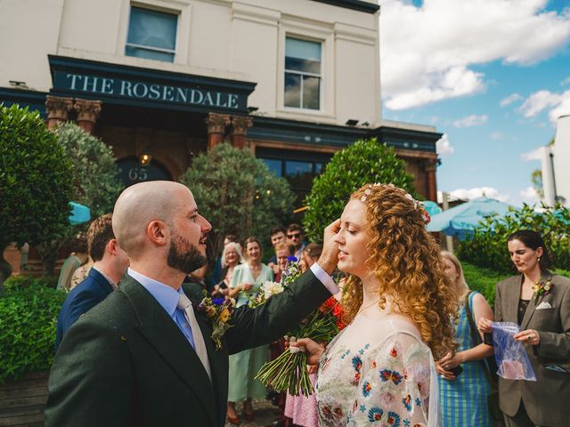 Martin and Lorna's Wedding in London - South East, South East London 71