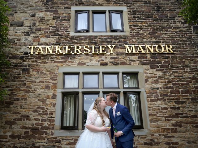 Hannah and Marcus's Wedding in Tankersley, South Yorkshire 22