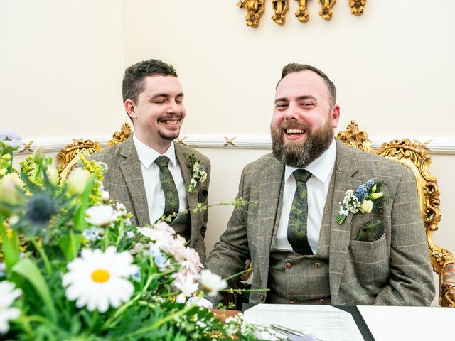 James and Dale&apos;s Wedding in Eshott, Northumberland 7