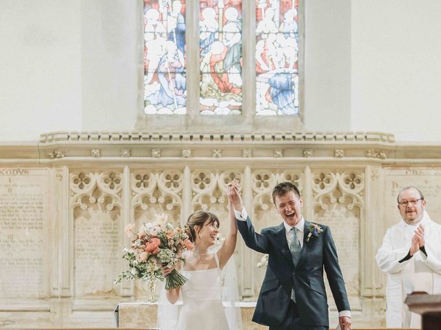 Chris and Helena&apos;s Wedding in Sherborne, Dorset 43