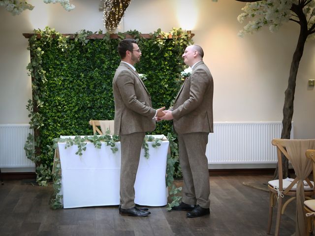 Natalie and Richard's Wedding in Tankersley, South Yorkshire 6