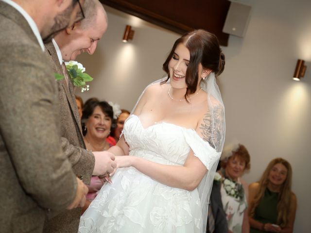 Natalie and Richard's Wedding in Tankersley, South Yorkshire 19