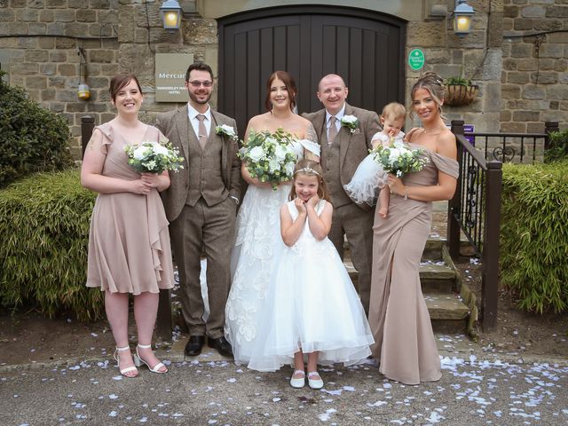 Natalie and Richard's Wedding in Tankersley, South Yorkshire 32