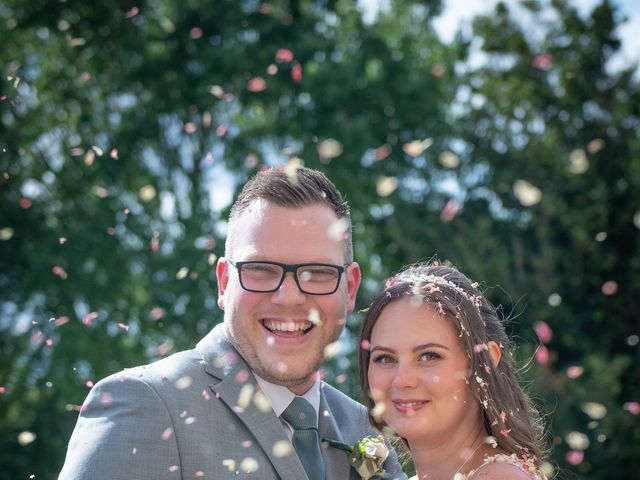 Kayleigh and Jamie's Wedding in Halstead, Essex 2
