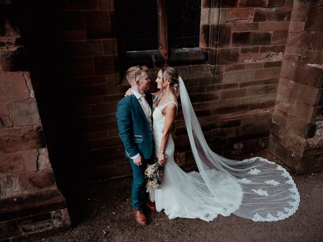 Phil and Nat&apos;s Wedding in Stretton, Cheshire 6