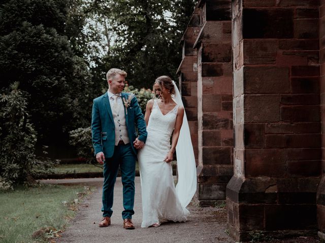 Phil and Nat&apos;s Wedding in Stretton, Cheshire 13