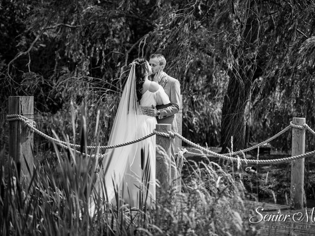 David and Hannah&apos;s Wedding in Silchester, Hampshire 22