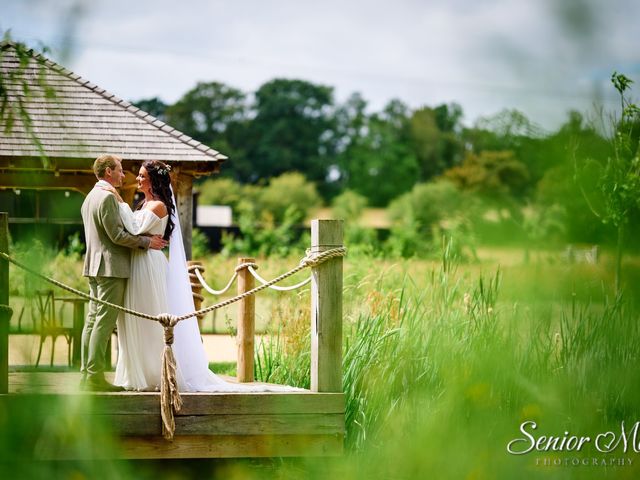 David and Hannah&apos;s Wedding in Silchester, Hampshire 23