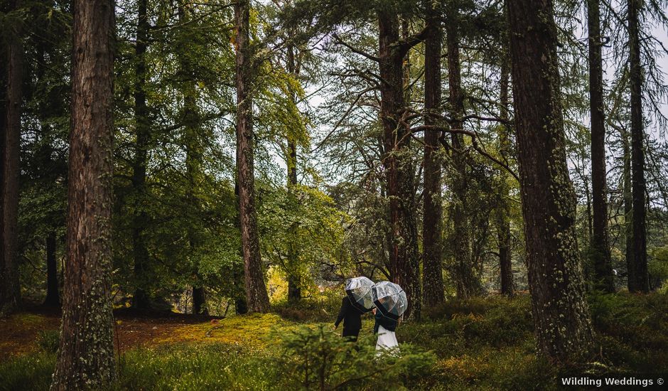 Jack and Caitlin's Wedding in Aviemore , Highlands