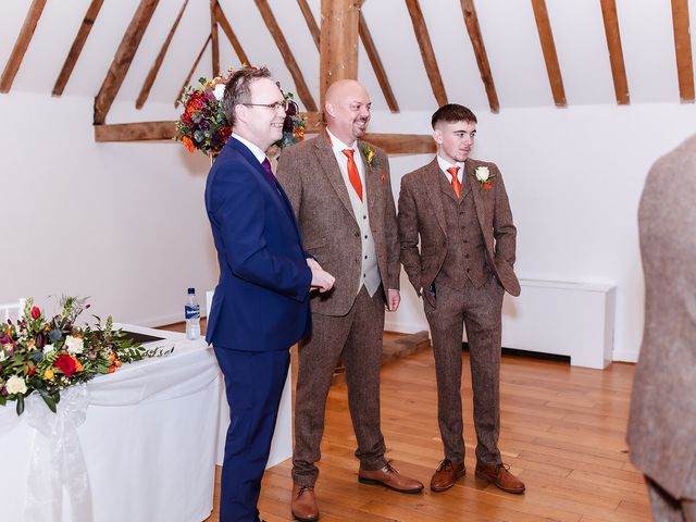 Stu and Cathy's Wedding in Whiteley, Hampshire 27