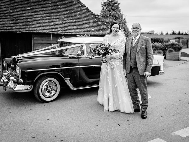 Stu and Cathy's Wedding in Whiteley, Hampshire 30