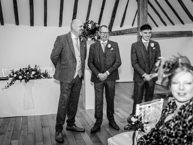 Stu and Cathy's Wedding in Whiteley, Hampshire 31