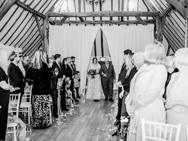 Stu and Cathy's Wedding in Whiteley, Hampshire 34