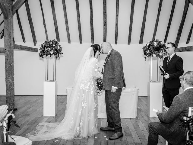 Stu and Cathy's Wedding in Whiteley, Hampshire 45