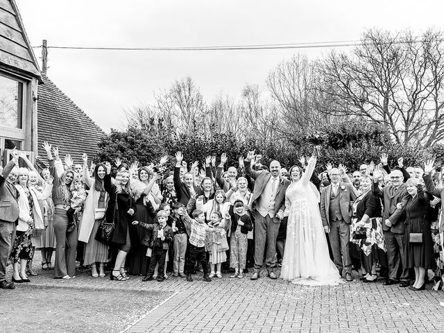 Stu and Cathy's Wedding in Whiteley, Hampshire 54