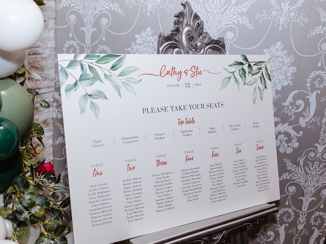 Stu and Cathy's Wedding in Whiteley, Hampshire 86