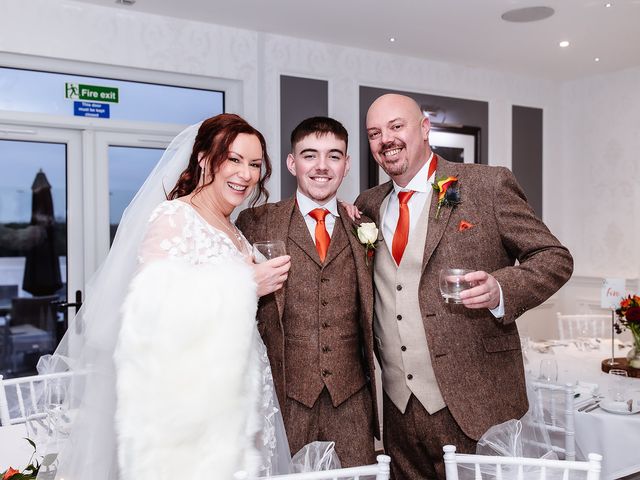 Stu and Cathy's Wedding in Whiteley, Hampshire 97