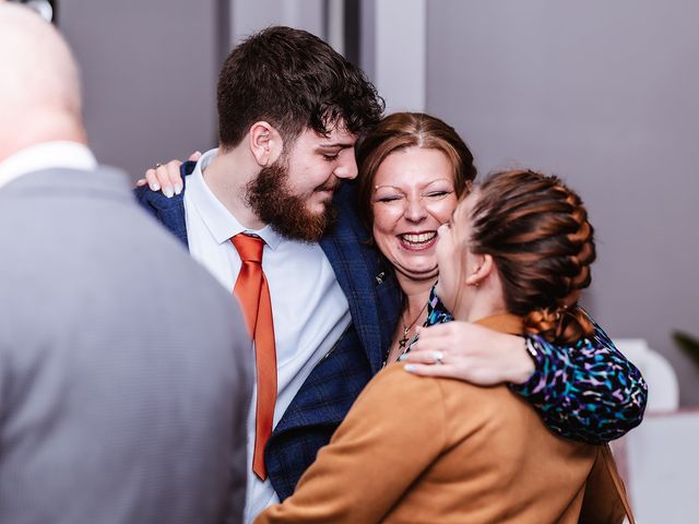 Stu and Cathy's Wedding in Whiteley, Hampshire 103