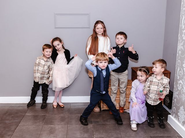 Stu and Cathy's Wedding in Whiteley, Hampshire 104